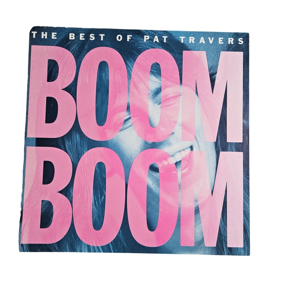 The Best of Pat Travers Boom Boom Vintage 1985 Promo Flat Album Poster Rock